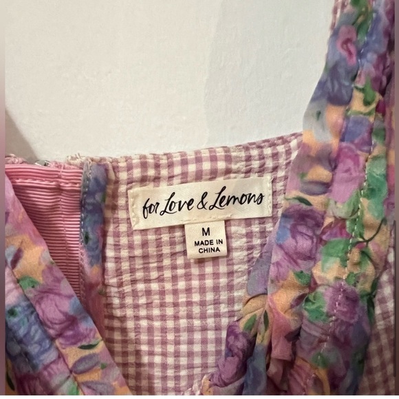 for Love & Lemons Brenna Mini Dress - Picture 6 of 7